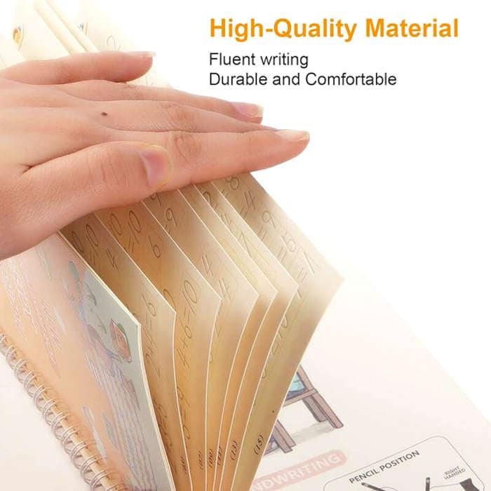 Sank Magic Practice Book for Kids (4 BOOKS+10 INK REFILL)